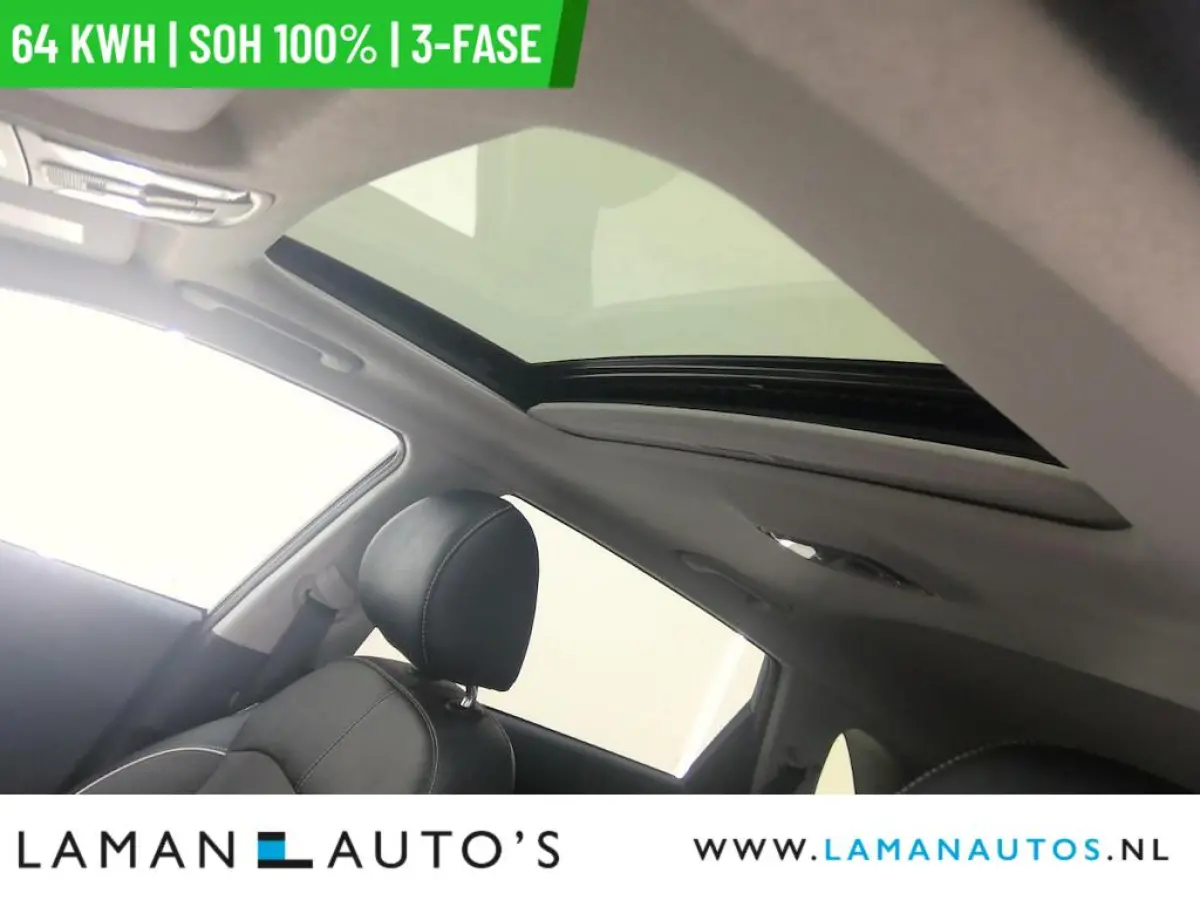 DynamicPlusLine 64 kWh | SOH 100% | 3-fase | Open dak CarPlay ECC Nav ACC 17" LMV LED Camera Metallic | EV Voorschoten