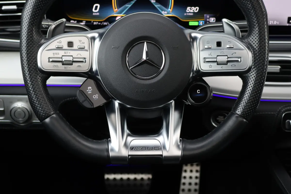 AMG 53 4MATIC+ | Luchtvering | Distronic+ | Panoramadak | HUD | Stoelventilatie | Surround Camera | Standkachel | Multibeam LED | Burmester |