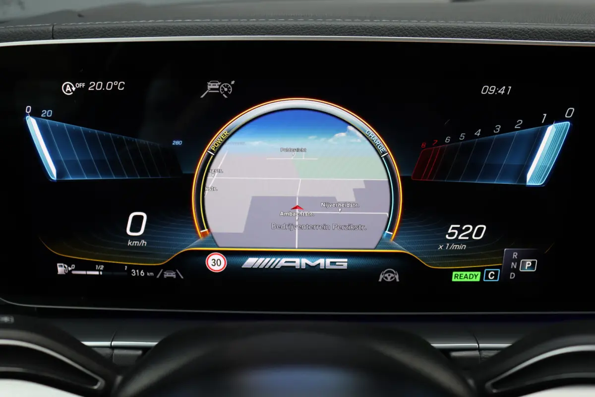 AMG 53 4MATIC+ | Luchtvering | Distronic+ | Panoramadak | HUD | Stoelventilatie | Surround Camera | Standkachel | Multibeam LED | Burmester |