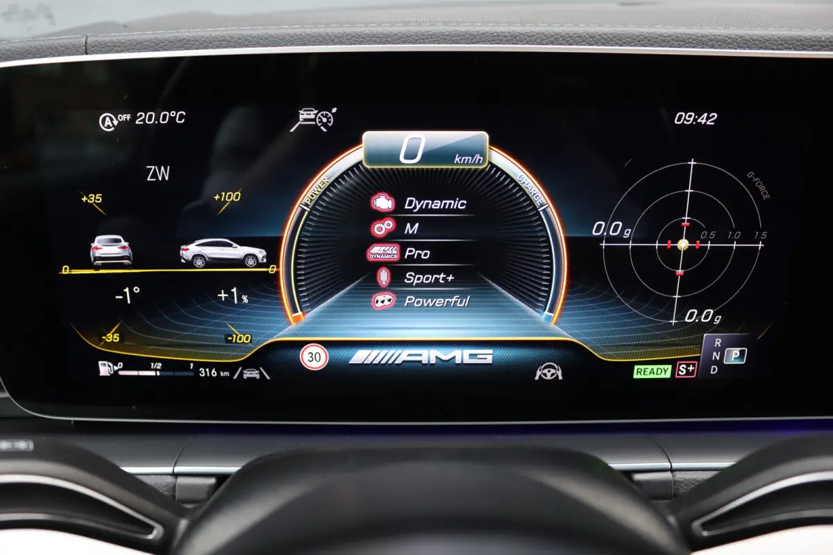 AMG 53 4MATIC+ | Luchtvering | Distronic+ | Panoramadak | HUD | Stoelventilatie | Surround Camera | Standkachel | Multibeam LED | Burmester |