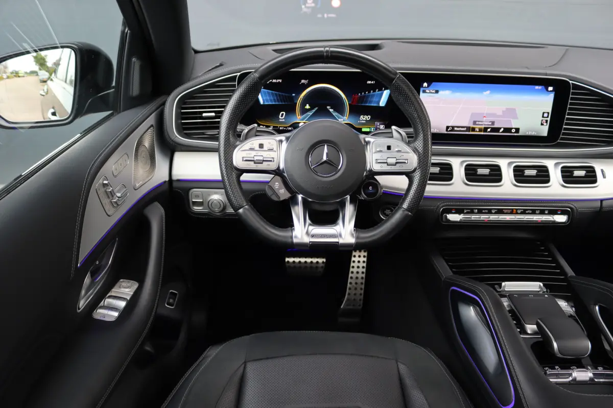 AMG 53 4MATIC+ | Luchtvering | Distronic+ | Panoramadak | HUD | Stoelventilatie | Surround Camera | Standkachel | Multibeam LED | Burmester |