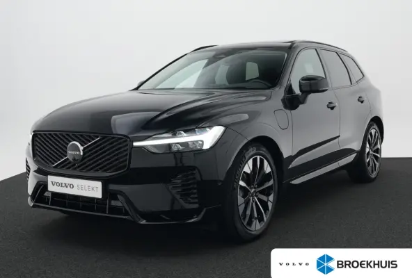 T6 Recharge AWD Ultra Dark | Luchtvering | Head-Up | 360° Camera | Panoramadak | Trekhaak | Harman/Kardon | Elek. Stoelen