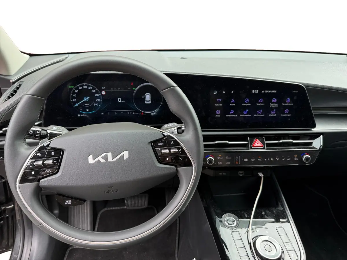 1.6 GDi Hybrid DynamicLine Navi | Metallic lak | Cruise Control Adaptief | Fabrieksgarantie t/m 3 2033 | Keyless entry | Camera |