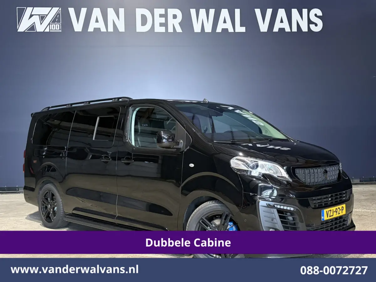 2.0 BlueHDI 177pk Automaat L3H1 Dubbele Cabine Sport Euro6 Airco | 5-Zits | Camera | Navigatie | Apple Carplay | Xenon | 2x Zijdeur Cruisecontrol, Android Auto, LM Velgen, Dakrails, Sidebars