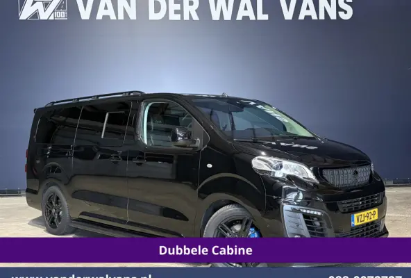 2.0 BlueHDI 177pk Automaat L3H1 Dubbele Cabine Sport Euro6 Airco | 5-Zits | Camera | Navigatie | Apple Carplay | Xenon | 2x Zijdeur Cruisecontrol, Android Auto, LM Velgen, Dakrails, Sidebars