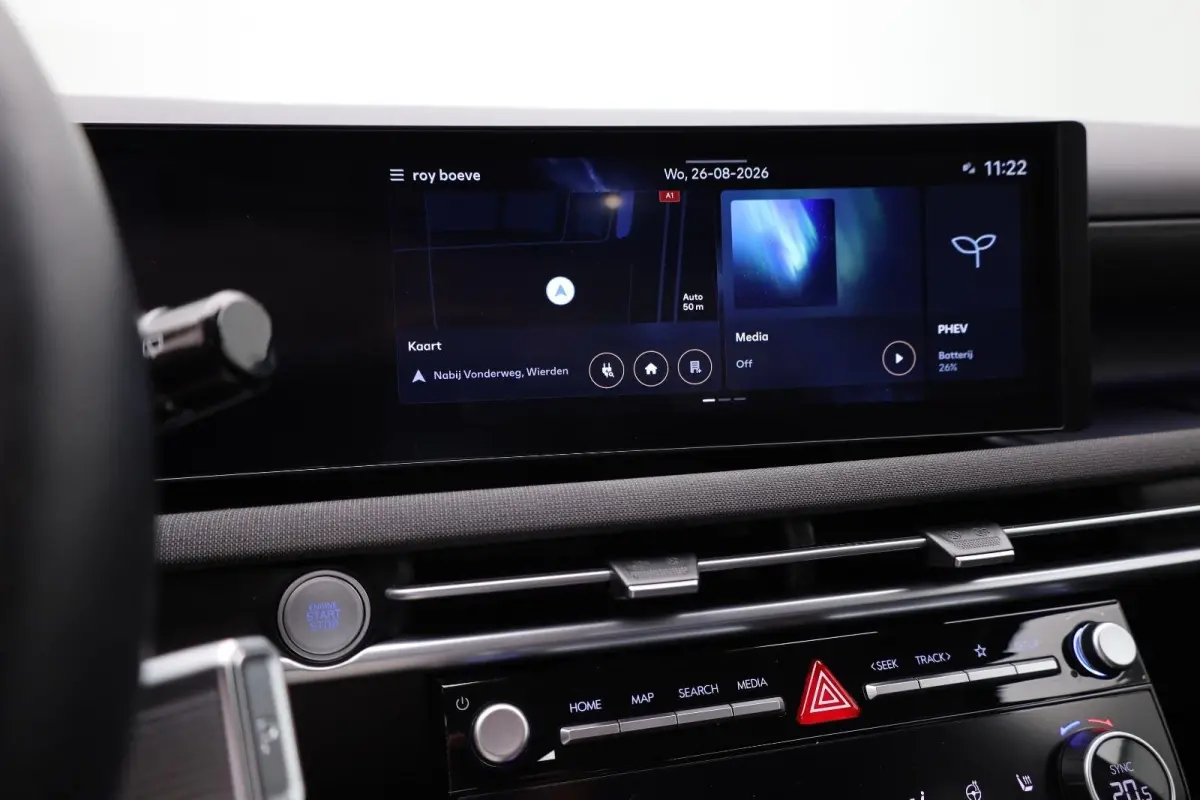 1.6 T-GDI PHEV Premium | Achterbank in delen neerklapbaar | Achterruitverwarming | Achteruitrij assistent | Leder | Stoelverwarming & Stoelventilatie | Elektrische achterklep | Elektr. stoel