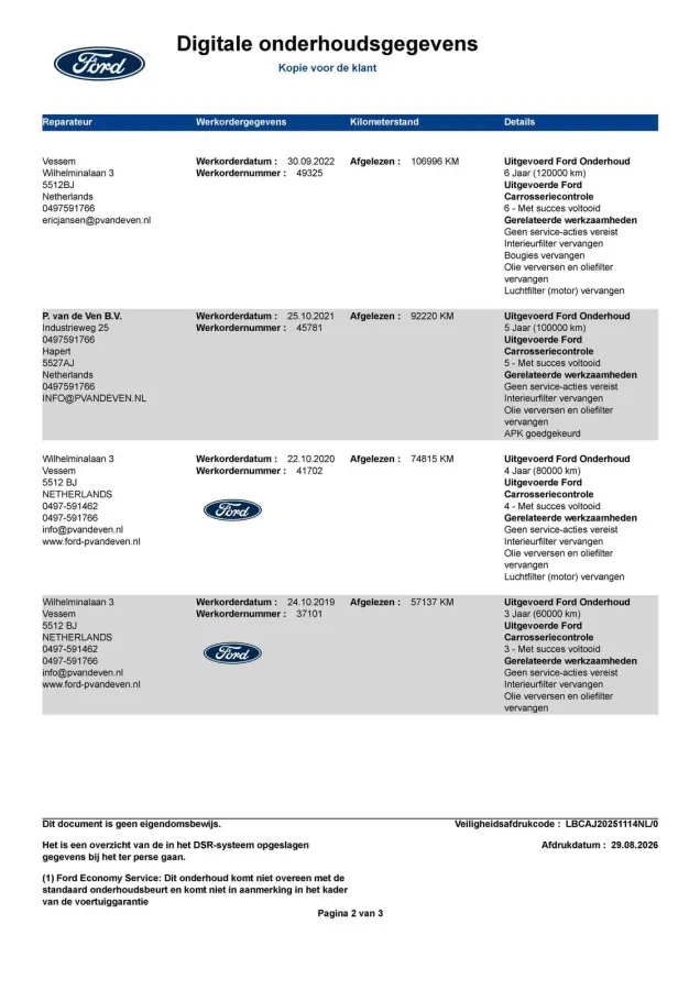 1.5 EcoBoost Titanium 7p. 160pk 6-bak | 7 zitplaatsen | Sony | Navi | Carplay | Android Auto | Privacy Glass | etc. etc.