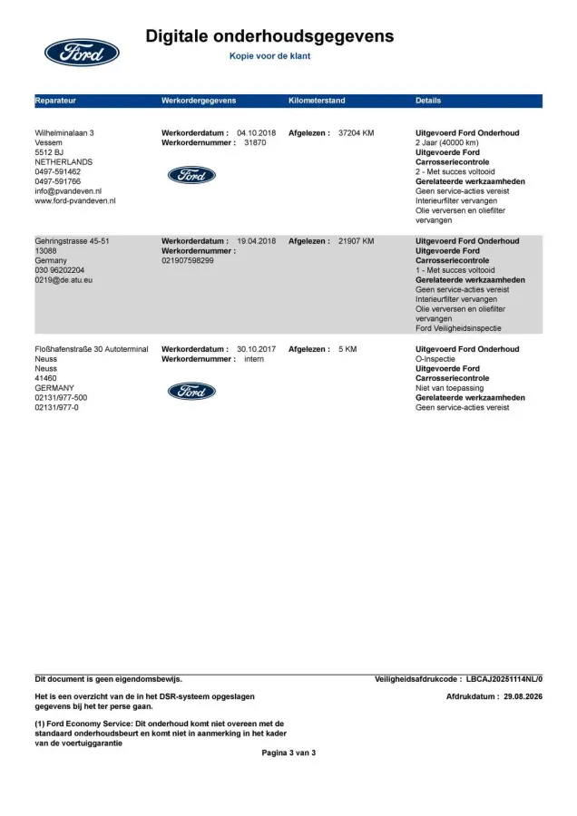 1.5 EcoBoost Titanium 7p. 160pk 6-bak | 7 zitplaatsen | Sony | Navi | Carplay | Android Auto | Privacy Glass | etc. etc.
