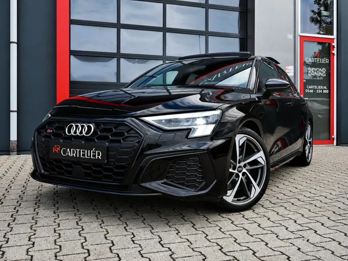 2.0 TFSI S3 Quattro 310PK | Pano | B&O | Head-Up | Alcantara RS Seats | Keyless | Digital Dash | Memory | Carplay | Matrix Led | ACC | Lane Assist | Ambient Sfeerverlichting | Dodehoek Detec