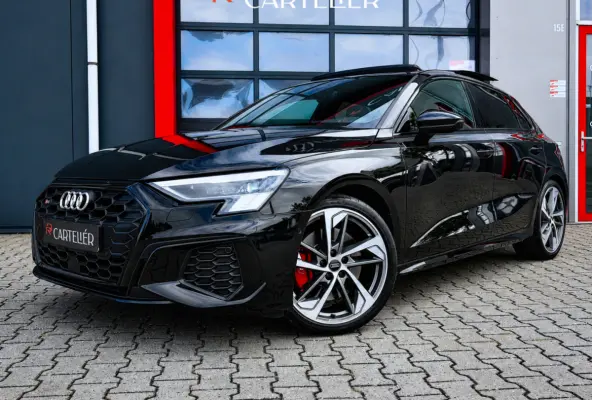 2.0 TFSI S3 Quattro 310PK | Pano | B&O | Head-Up | Alcantara RS Seats | Keyless | Digital Dash | Memory | Carplay | Matrix Led | ACC | Lane Assist | Ambient Sfeerverlichting | Dodehoek Detec