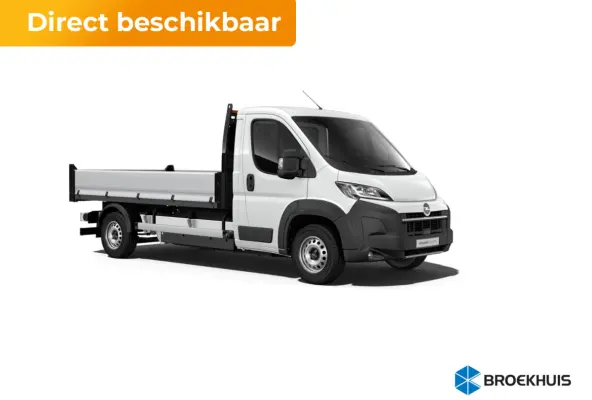 Standaard - Electric Chassis Cabine | Elektrisch verstelbare en verwarmbare buitenspiegels | Parkeersensoren achter | Toolbox voor 1-weg Kipper L3