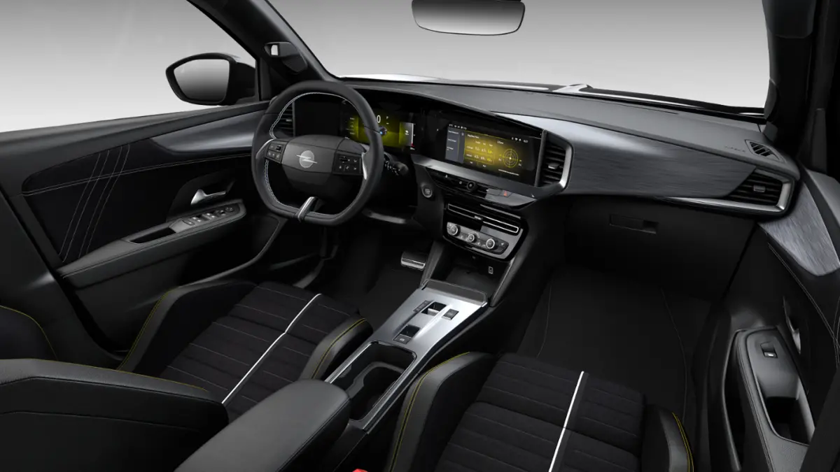 Mokka-e GSE - | Achteruitrijcamera | Achteruitrijcamera | Alcantara bekleding in Jet Black