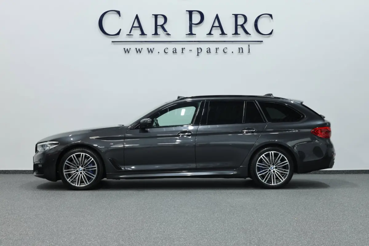 540i xDrive M-Sport LED/VIRTUAL/SFEER/PANO/LEER+S.VERWARMING+MEMORY/19" LMV/360/ACC/ECC/12 MND GARANTIE!