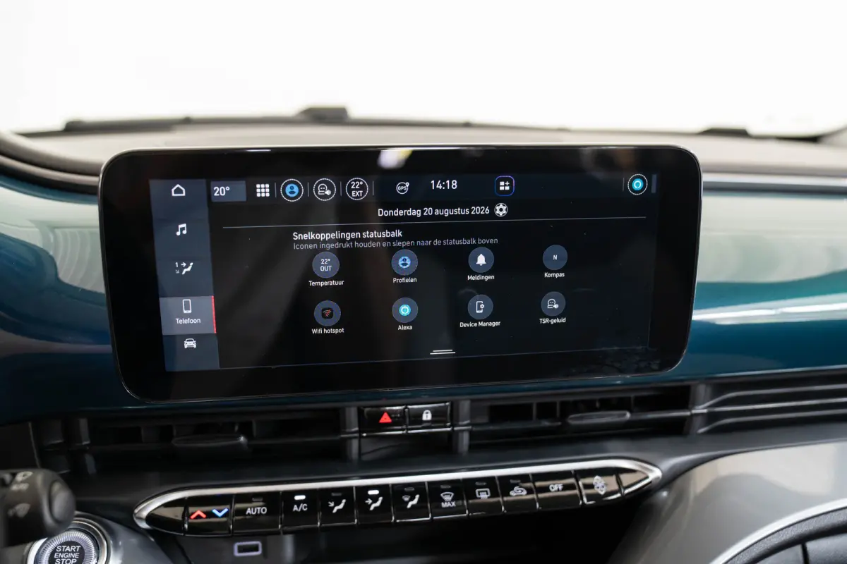 1.0 Hybrid Torino Launch Edition | Tot 8 Jaar Garantie | Climate Controle | Apple Carplay & Android Auto | Parkeersensoren | Lichtmetalen velgen |
