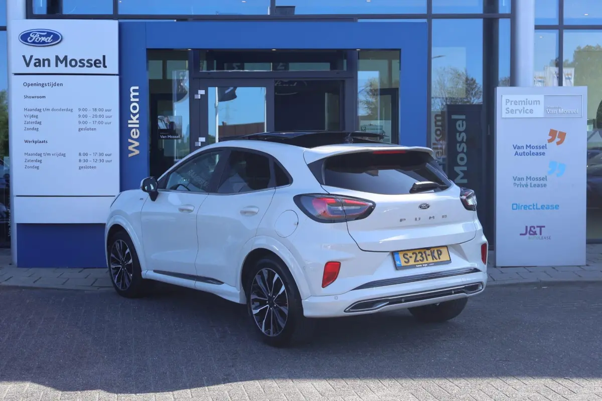 1.0 EcoBoost St-Line X | Automaat | Ledere stoelen | Adaptive Cruise control | B&O | Achteruitrijcamera | Schuifkanteldak/Panoramadak | Electrische Achterklep |