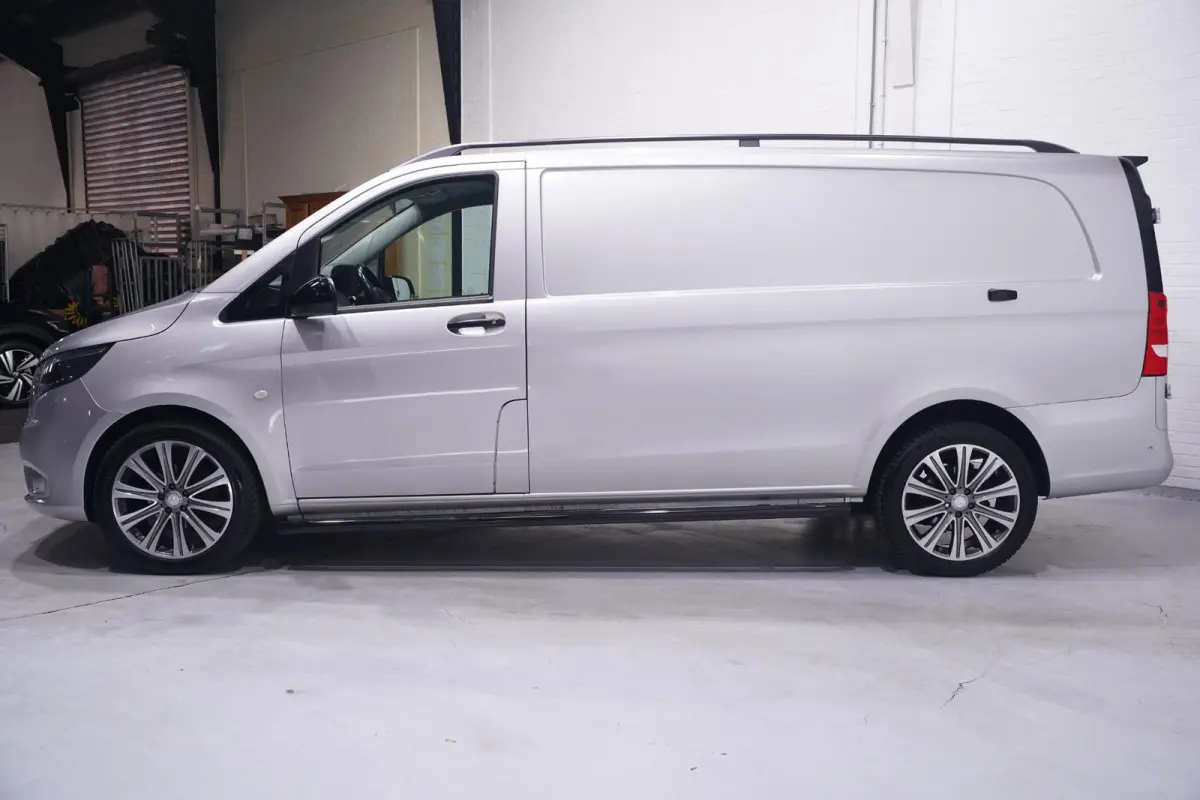116 CDI 163 pk Silver&Black Edition Extra Lang Navi, Camera, 19" LMV, Apple Carplay, Laadruimte Pakket, 3-Zits