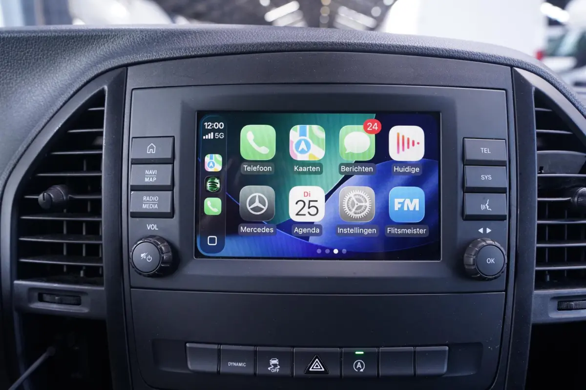 116 CDI 163 pk Silver&Black Edition Extra Lang Navi, Camera, 19" LMV, Apple Carplay, Laadruimte Pakket, 3-Zits