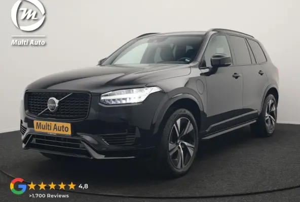T8 Recharge AWD R-Design 7 Persoons LONG RANGE PHEV 455pk Dealer O.H. | Adaptive Cruise | 360 Camera | Lederen Sportstoelen Memory & Verwarmd | Apple Carplay | Stuur Verwarmd | Keyless | Bli