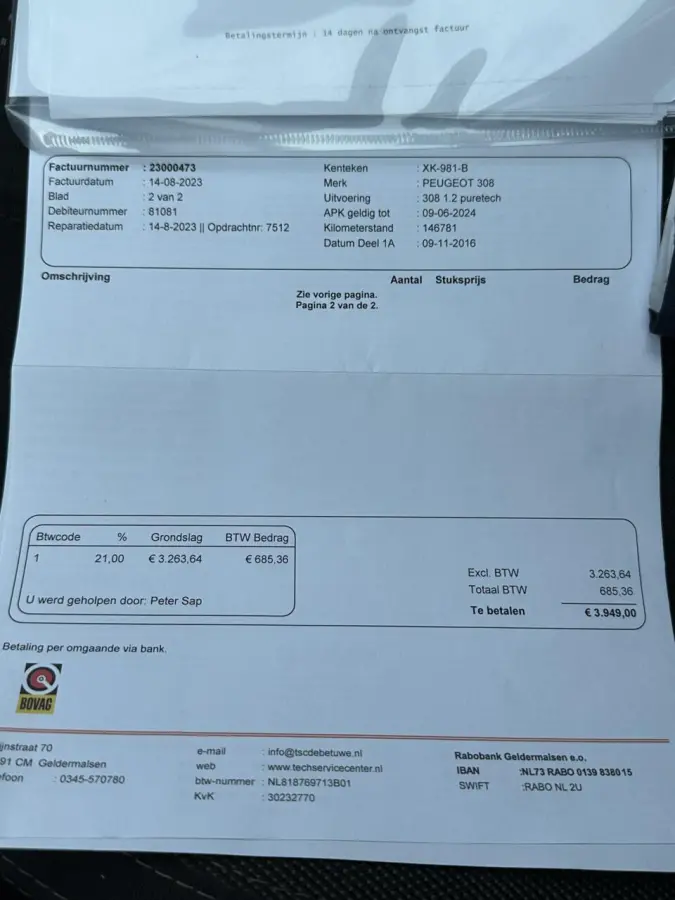 1.2i Automaat 130pk Panoramadak PDC LED Cruise Trekhaak