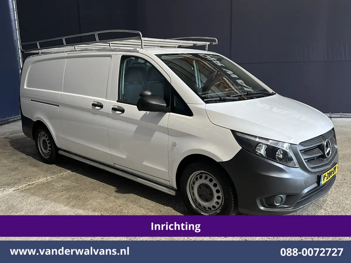 114 CDI 136pk L3H1 Inrichting Euro6 Airco | Navigatie | Camera | Imperiaal | Trekhaak Sidebars, Bijrijdersbank