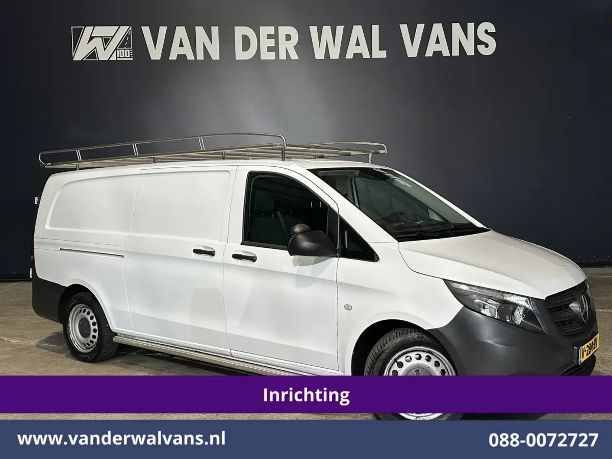 114 CDI 136pk L3H1 Inrichting Euro6 Airco | Navigatie | Camera | Imperiaal | Trekhaak Sidebars, Bijrijdersbank