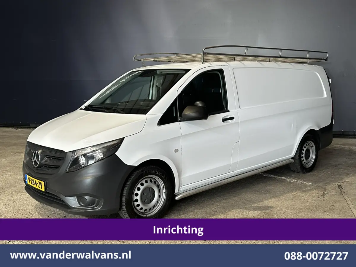 114 CDI 136pk L3H1 Inrichting Euro6 Airco | Navigatie | Camera | Imperiaal | Trekhaak Sidebars, Bijrijdersbank