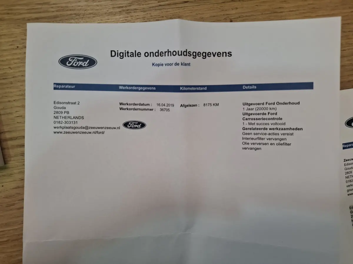 1.0 EcoBoost Titanium Trekhaak Camera Navi 100% Onderhouden Mooi!
