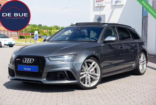 4.0 TFSI RS6 Quattro Pro Line Plus|Facelift|Keramisch|Head-Up|SoftClose|Ventilatie|Panoramadak|Dealer Onderhouden
