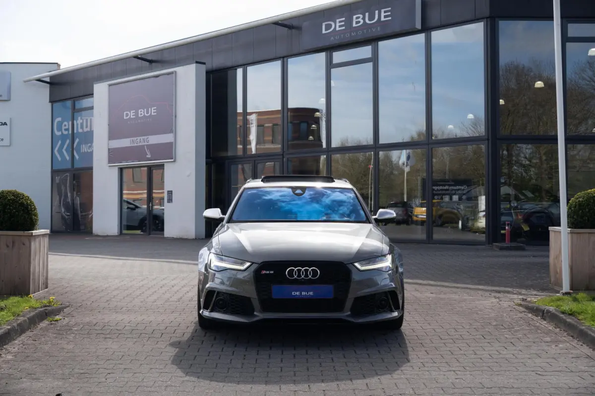 4.0 TFSI RS6 Quattro Pro Line Plus|Facelift|Keramisch|Head-Up|SoftClose|Ventilatie|Panoramadak|Dealer Onderhouden