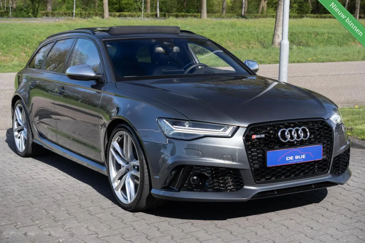 4.0 TFSI RS6 Quattro Pro Line Plus|Facelift|Keramisch|Head-Up|SoftClose|Ventilatie|Panoramadak|Dealer Onderhouden
