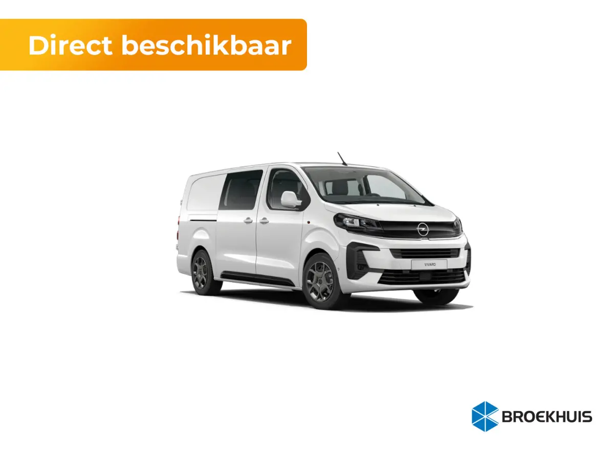 Opel Vivaro Dubbele Cabine 2026 Diesel Automatisch leasen