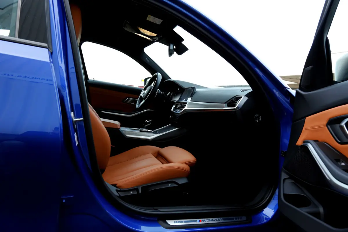 M340i xDrive 374PK M-Sport Aut.*Perfect BMW Onderh.*BTW-Auto*Co-Pilot Pack/Live Cockpit Prof/Apple Carplay-Android/Head-Up Display/360/Navi/Leder Sport/LED/Dodehoek/Rijstrook/ACC/DAB*