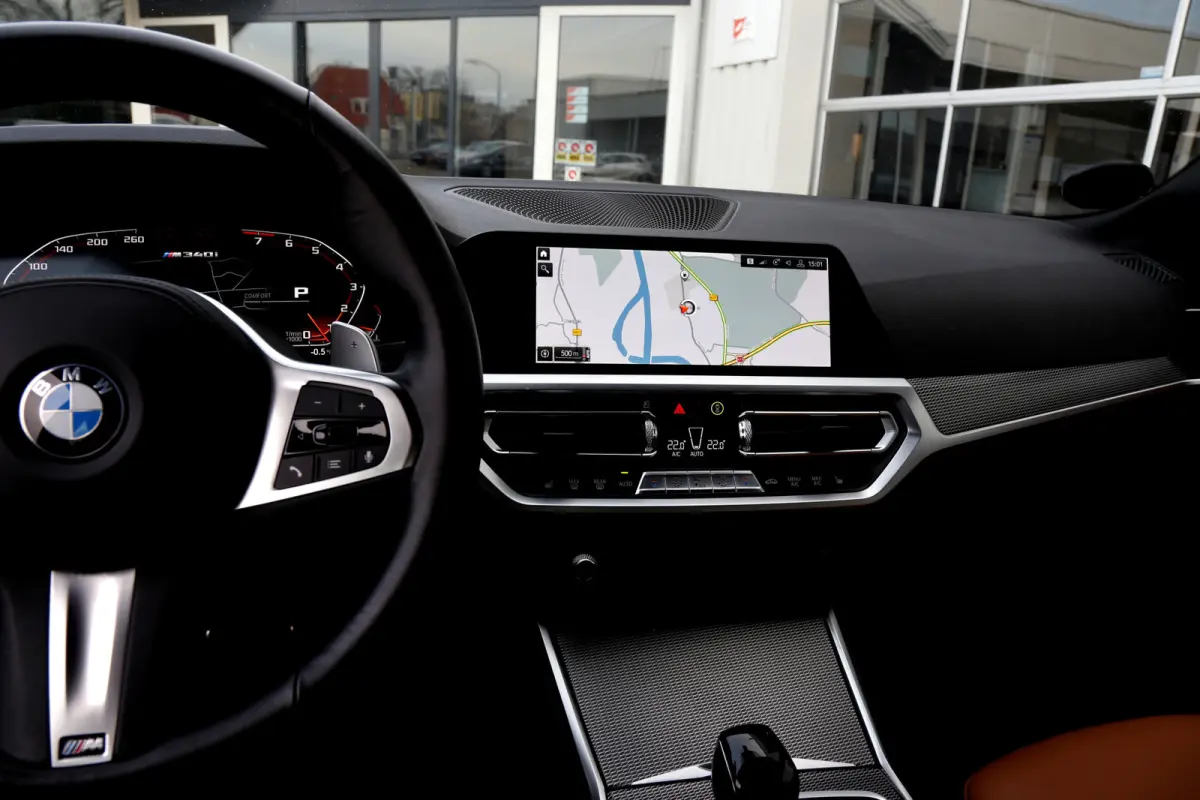 M340i xDrive 374PK M-Sport Aut.*Perfect BMW Onderh.*BTW-Auto*Co-Pilot Pack/Live Cockpit Prof/Apple Carplay-Android/Head-Up Display/360/Navi/Leder Sport/LED/Dodehoek/Rijstrook/ACC/DAB*