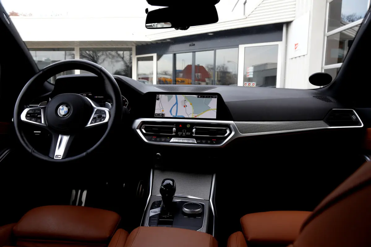M340i xDrive 374PK M-Sport Aut.*Perfect BMW Onderh.*BTW-Auto*Co-Pilot Pack/Live Cockpit Prof/Apple Carplay-Android/Head-Up Display/360/Navi/Leder Sport/LED/Dodehoek/Rijstrook/ACC/DAB*