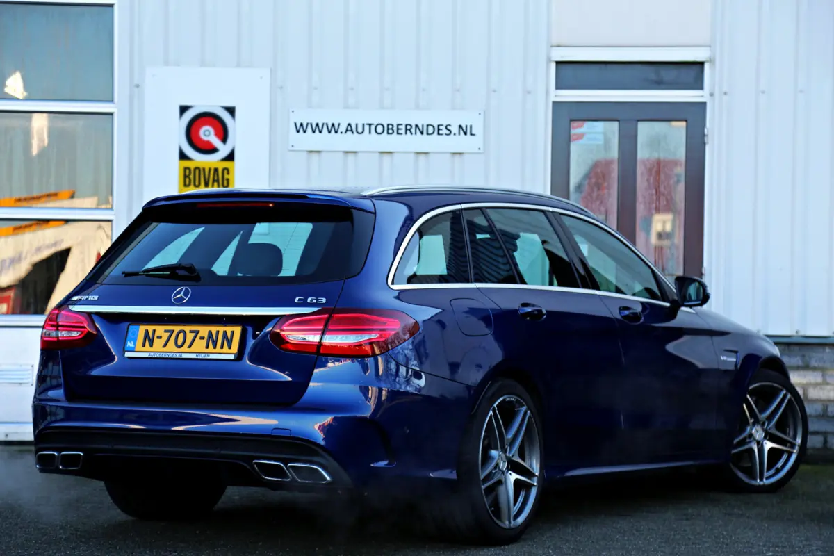 63 AMG 4.0 V8 476PK Aut.*Perfect Mercedes Onderh.*BTW Auto*Performance Seats/Carbon/Navi/Multibeam LED/Bi-Xenon/Stoelverw./Elek. Stoelen/Parkeersens.V+A/19 inch AMG*