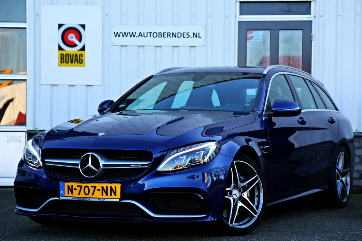 63 AMG 4.0 V8 476PK Aut.*Perfect Mercedes Onderh.*BTW Auto*Performance Seats/Carbon/Navi/Multibeam LED/Bi-Xenon/Stoelverw./Elek. Stoelen/Parkeersens.V+A/19 inch AMG*