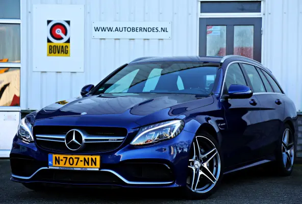 63 AMG 4.0 V8 476PK Aut.*Perfect Mercedes Onderh.*BTW Auto*Performance Seats/Carbon/Navi/Multibeam LED/Bi-Xenon/Stoelverw./Elek. Stoelen/Parkeersens.V+A/19 inch AMG*