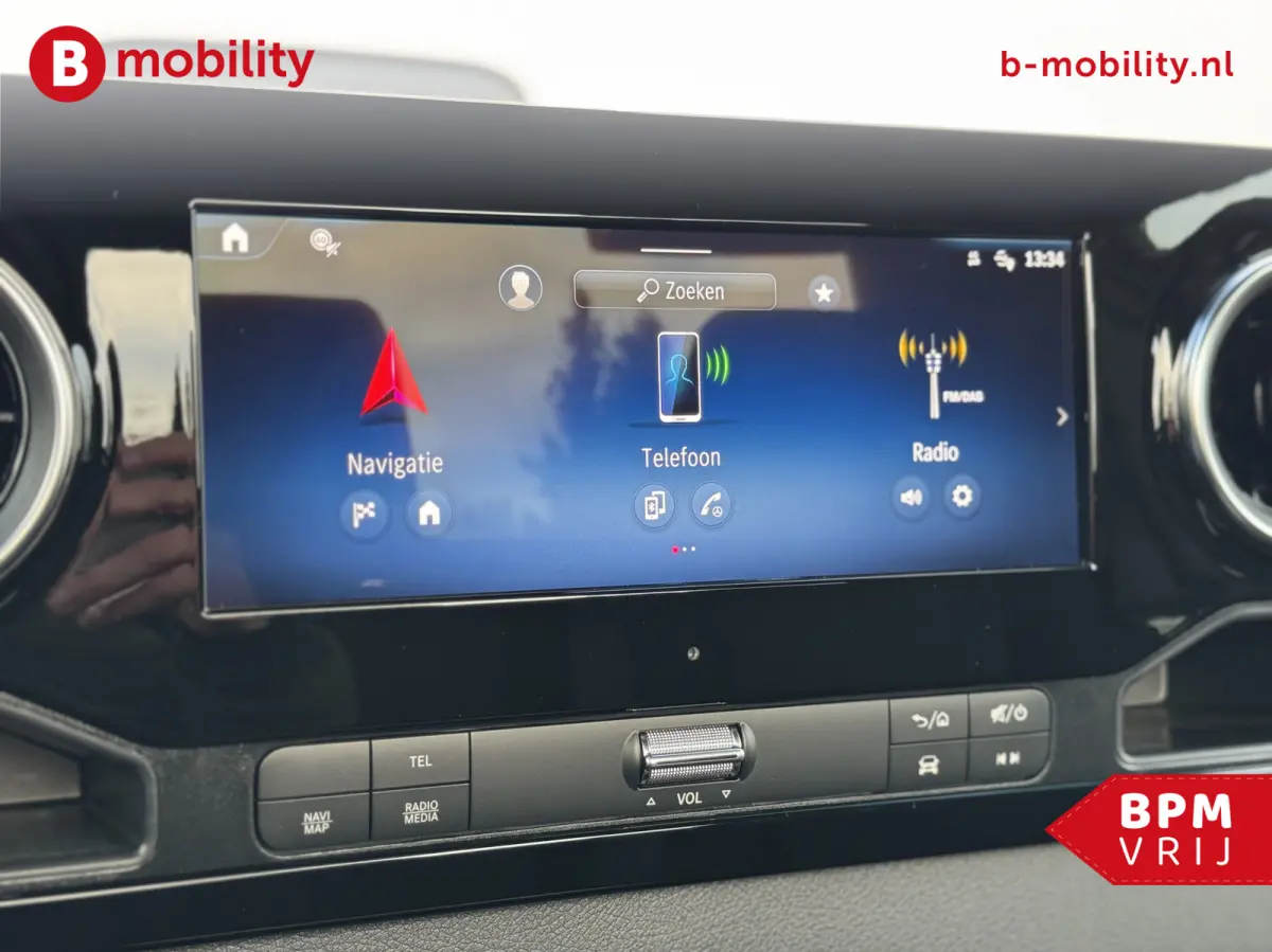 519 CDI Tijhof AluLiner V/A €32 Per Dag!! Luchtvering NIEUW! MJ.2025 Autotransporter/ Oprijwagen | Lier | 3-Zitplaatsen | AppleCarPlay | DAB | Adaptive Cruise Control | Navigatie | Trekhaa
