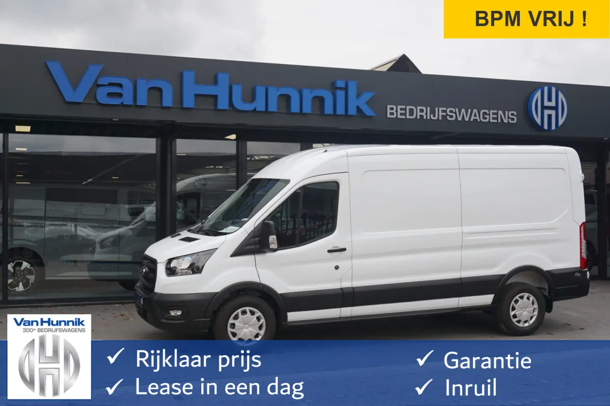 350L 130PK L3H2 Trend AUT BPM VRIJ!! Clima, 12" Sync 4 Navi, 270º deur, Trekhaak!! NR. 165