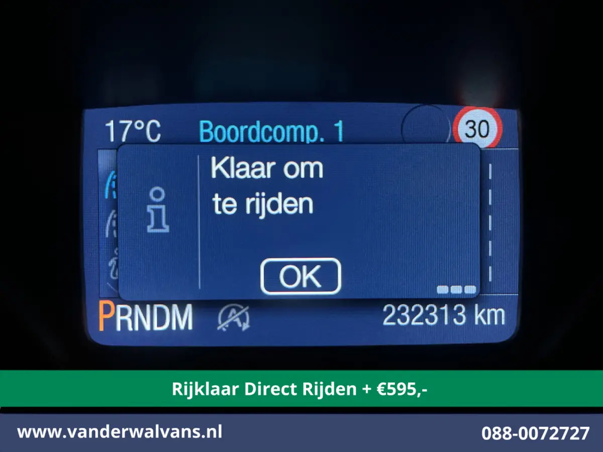 2.0 TDCI 131pk Automaat L1H1 Euro6 *Rijklaar Direct Rijden* Airco | Camera | Navigatie | Cruisecontrol 2x Zijdeur, LM velgen, Verwarmde voorruit, Parkeersensoren, Bijrijdersbank