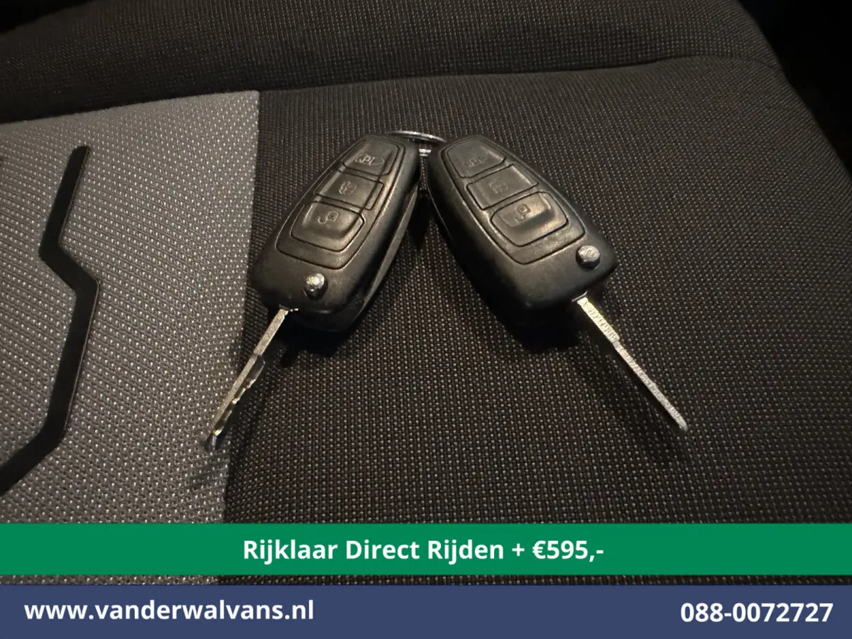 2.0 TDCI 131pk Automaat L1H1 Euro6 *Rijklaar Direct Rijden* Airco | Camera | Navigatie | Cruisecontrol 2x Zijdeur, LM velgen, Verwarmde voorruit, Parkeersensoren, Bijrijdersbank