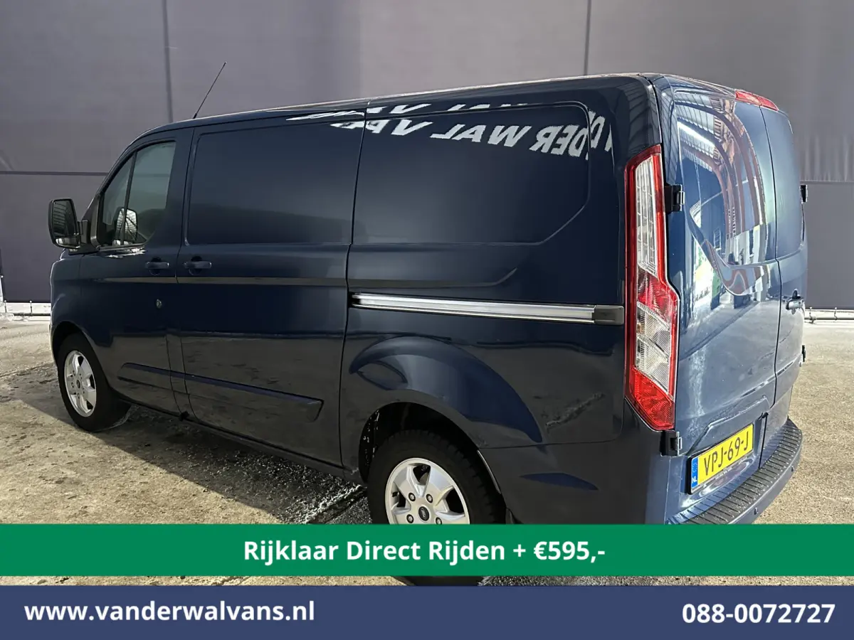 2.0 TDCI 131pk Automaat L1H1 Euro6 *Rijklaar Direct Rijden* Airco | Camera | Navigatie | Cruisecontrol 2x Zijdeur, LM velgen, Verwarmde voorruit, Parkeersensoren, Bijrijdersbank