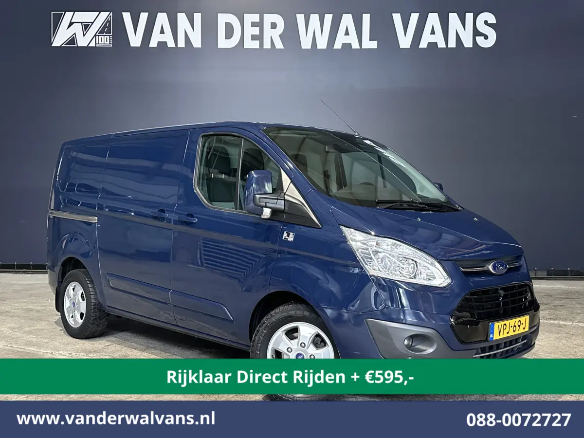 2.0 TDCI 131pk Automaat L1H1 Euro6 *Rijklaar Direct Rijden* Airco | Camera | Navigatie | Cruisecontrol 2x Zijdeur, LM velgen, Verwarmde voorruit, Parkeersensoren, Bijrijdersbank