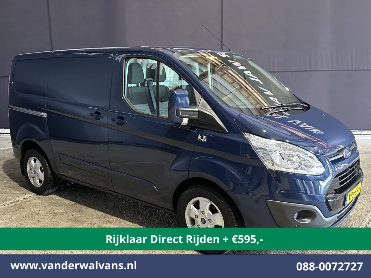 2.0 TDCI 131pk Automaat L1H1 Euro6 *Rijklaar Direct Rijden* Airco | Camera | Navigatie | Cruisecontrol 2x Zijdeur, LM velgen, Verwarmde voorruit, Parkeersensoren, Bijrijdersbank
