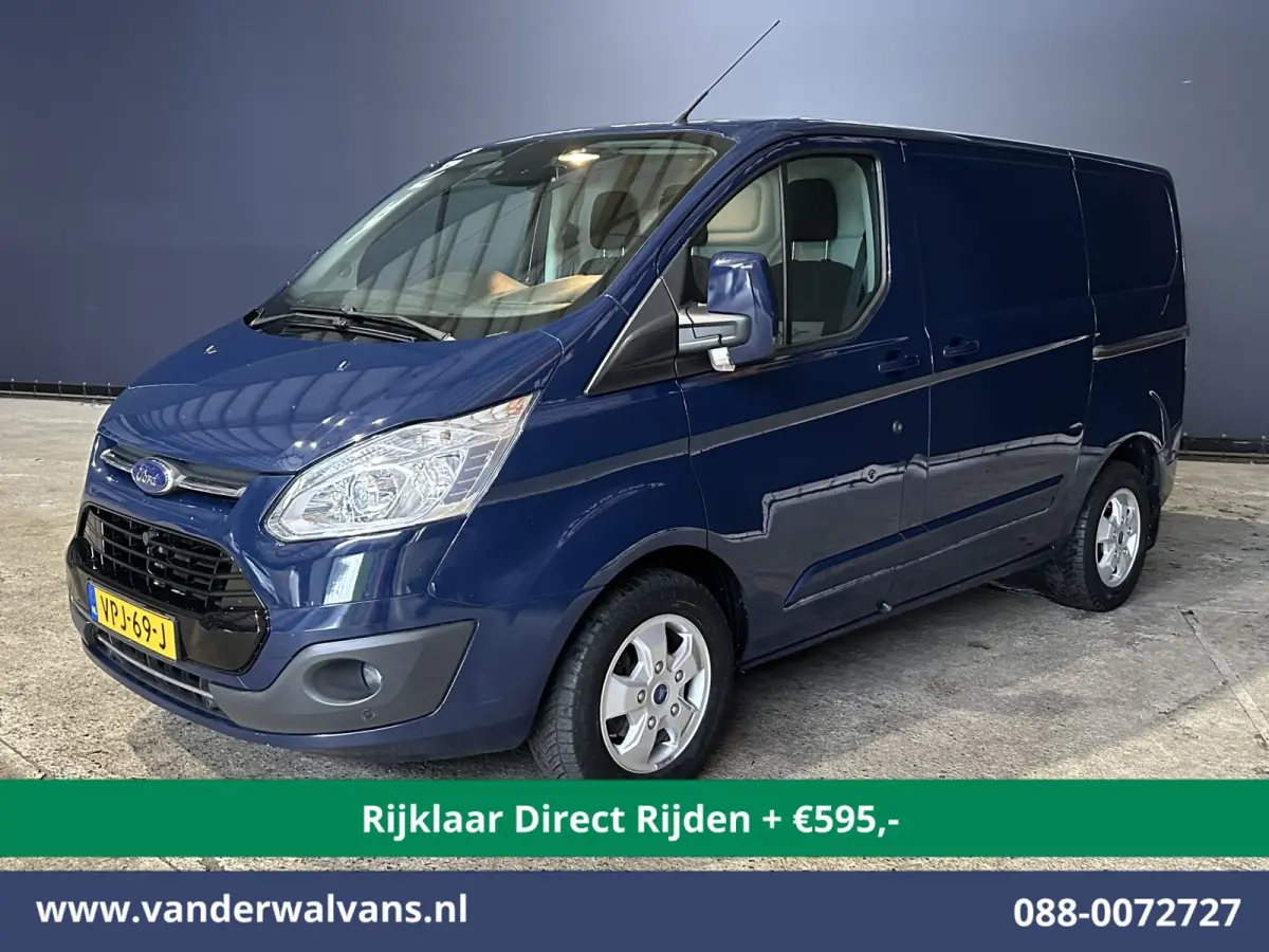 2.0 TDCI 131pk Automaat L1H1 Euro6 *Rijklaar Direct Rijden* Airco | Camera | Navigatie | Cruisecontrol 2x Zijdeur, LM velgen, Verwarmde voorruit, Parkeersensoren, Bijrijdersbank