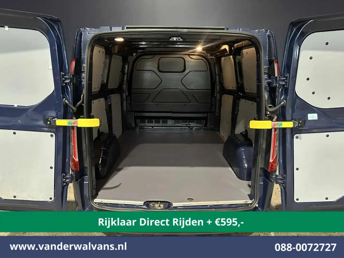 2.0 TDCI 131pk Automaat L1H1 Euro6 *Rijklaar Direct Rijden* Airco | Camera | Navigatie | Cruisecontrol 2x Zijdeur, LM velgen, Verwarmde voorruit, Parkeersensoren, Bijrijdersbank