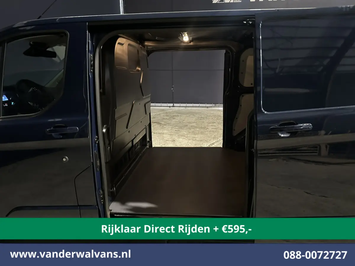 2.0 TDCI 131pk Automaat L1H1 Euro6 *Rijklaar Direct Rijden* Airco | Camera | Navigatie | Cruisecontrol 2x Zijdeur, LM velgen, Verwarmde voorruit, Parkeersensoren, Bijrijdersbank