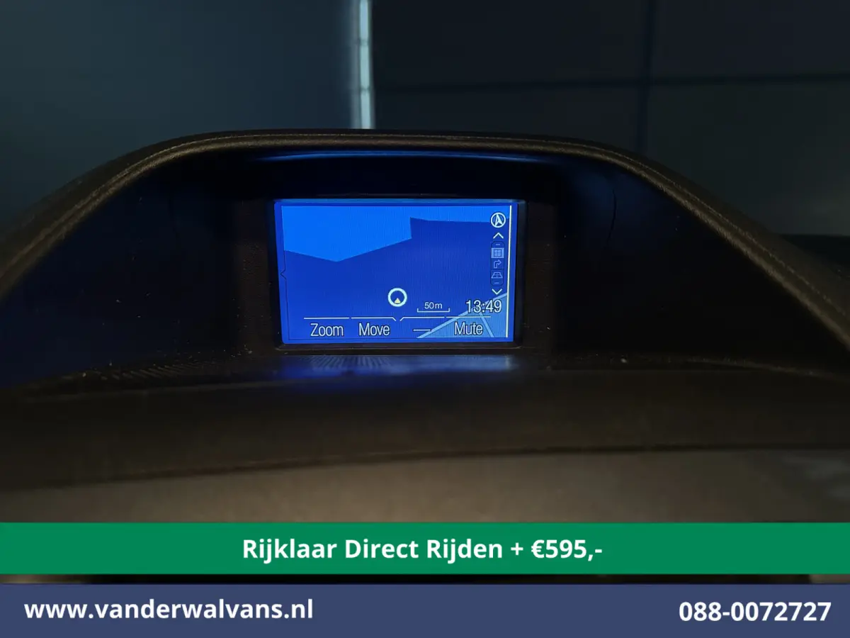 2.0 TDCI 131pk Automaat L1H1 Euro6 *Rijklaar Direct Rijden* Airco | Camera | Navigatie | Cruisecontrol 2x Zijdeur, LM velgen, Verwarmde voorruit, Parkeersensoren, Bijrijdersbank