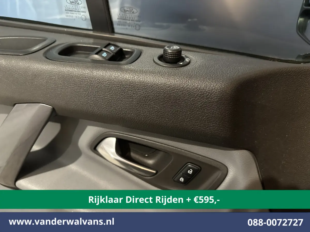 2.0 TDCI 131pk Automaat L1H1 Euro6 *Rijklaar Direct Rijden* Airco | Camera | Navigatie | Cruisecontrol 2x Zijdeur, LM velgen, Verwarmde voorruit, Parkeersensoren, Bijrijdersbank