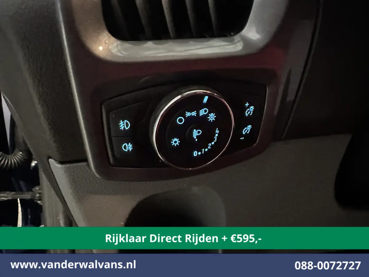 2.0 TDCI 131pk Automaat L1H1 Euro6 *Rijklaar Direct Rijden* Airco | Camera | Navigatie | Cruisecontrol 2x Zijdeur, LM velgen, Verwarmde voorruit, Parkeersensoren, Bijrijdersbank